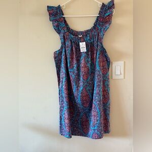NWT!-{J Crew}-Size M-Paisley Summer Dress